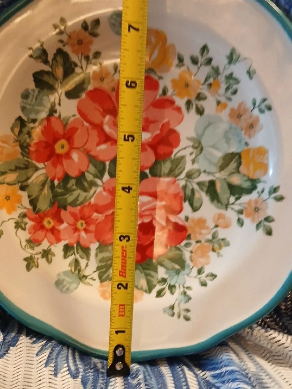 The Pioneer Woman Floral Ceramic Salad Plate 8.5